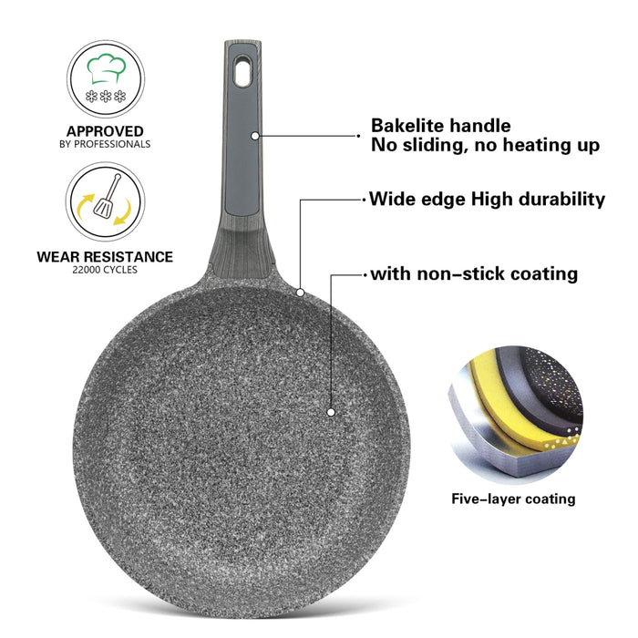 Frying Pan 26cm with Aluminum and Non Stick Coating Prestige Series