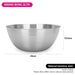 Mixing Bowl 24cm/2.0 Ltr (Stainless Steel)