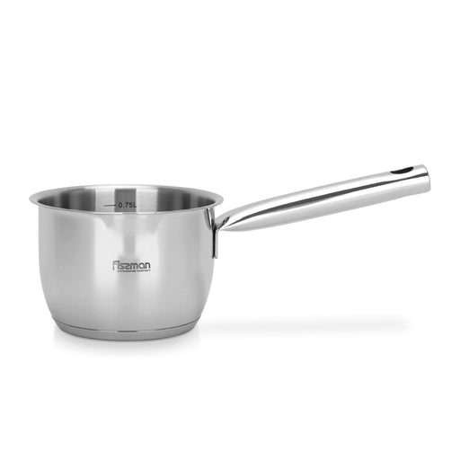 Saucepan 12cm/0.9LTR Without Lid Stainless Steel Leda Series