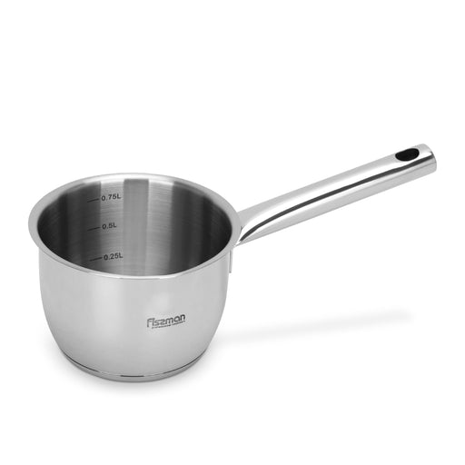 Saucepan 12cm/0.9LTR Without Lid Stainless Steel Leda Series