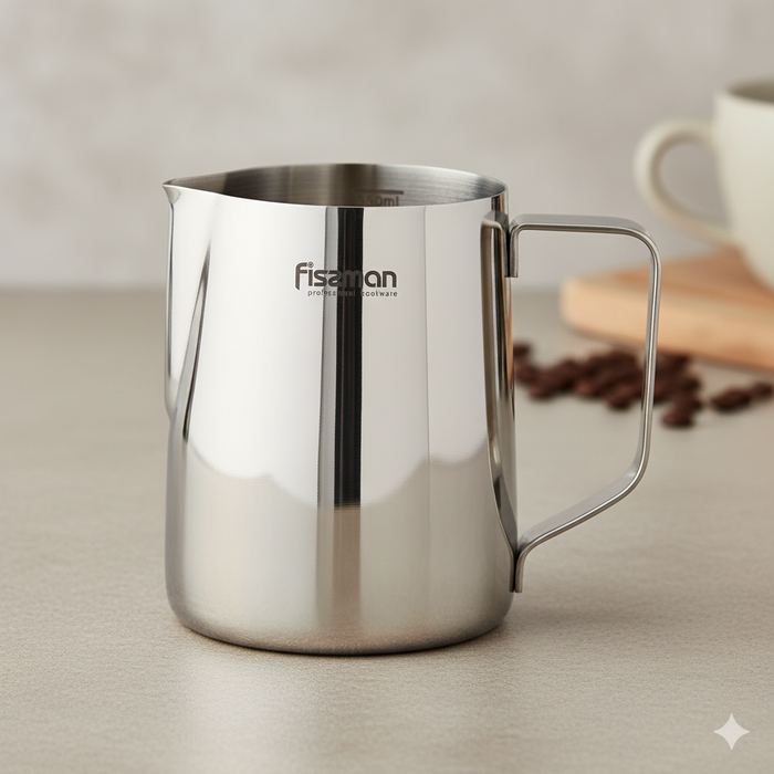 Milk Frothing Pitcher 600ml Stainless Steel