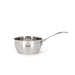 Saucepan 1000mL with Measuring Mark, Stainless Steel Saucepan 14x7cm Felice Series