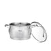 Stainless Steel Saucepan 20cm/3.6 LTR Fabiana Series with 18/10 Stainless Steel (INOX304)