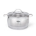 Stainless Steel Saucepan 20cm/3.6 LTR Fabiana Series with 18/10 Stainless Steel (INOX304)