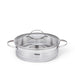 Stainless Steel Sauté pan 24 cm/2.8 l Fabiana Series with 18/10 Stainless Steel (INOX304)