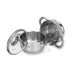 Mini Stainless Steel Cooking Pot Gulliver 14cm/1.1LTR With Steamer Insert 14cm With Glass Lid