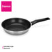 Fissman Frying Pan Steel Pro 24x5.5cm With Non-Stick Coating (Stainless Steel)