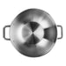 Wok Vero 32cm/5LTR With Glass Lid Stainless Steel