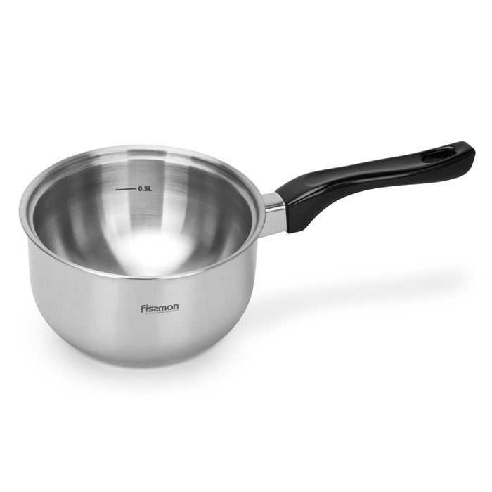 Saucepan 16cm/0.95LTR Double Wall Bain-Marie Without Lid Stainless Steel
