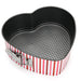 Cake Pan Piana Heart-Shape With Lock 21cm