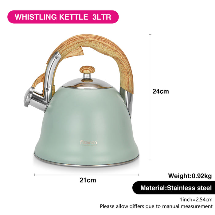 Whistling Kettle Azura 3.0 Ltr (Stainless Steel)