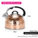 Whistling Kettle Nicole 2.5 Ltr (Stainless Steel)