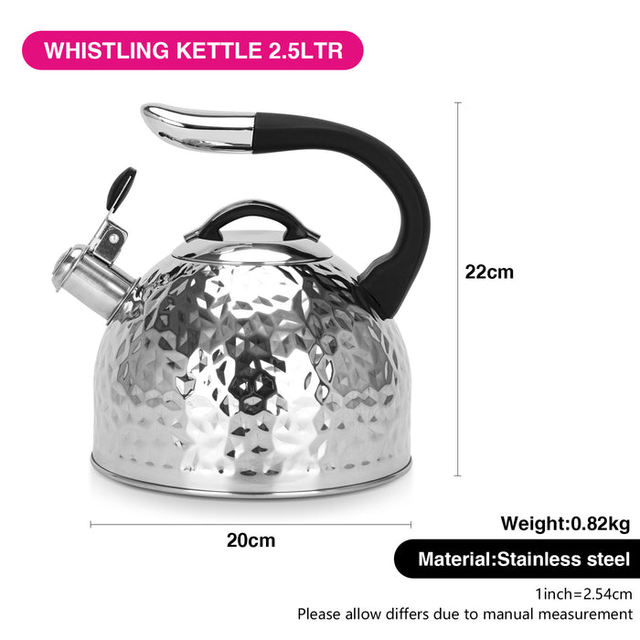 Whistling Kettle Anita 2.5 Ltr (Stainless Steel)