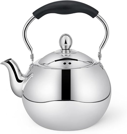 Kettle with Infuser 1.5L, Stainless Steel Teapot Fela Series, Removable Stainless Steel Infuser