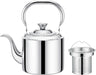 Tea Kettle Fonso With Steel Strainer 1.5LTR Stainless Steel