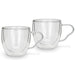 2-Piece Double Wall Cups 90ml (Borosilicate Glass)