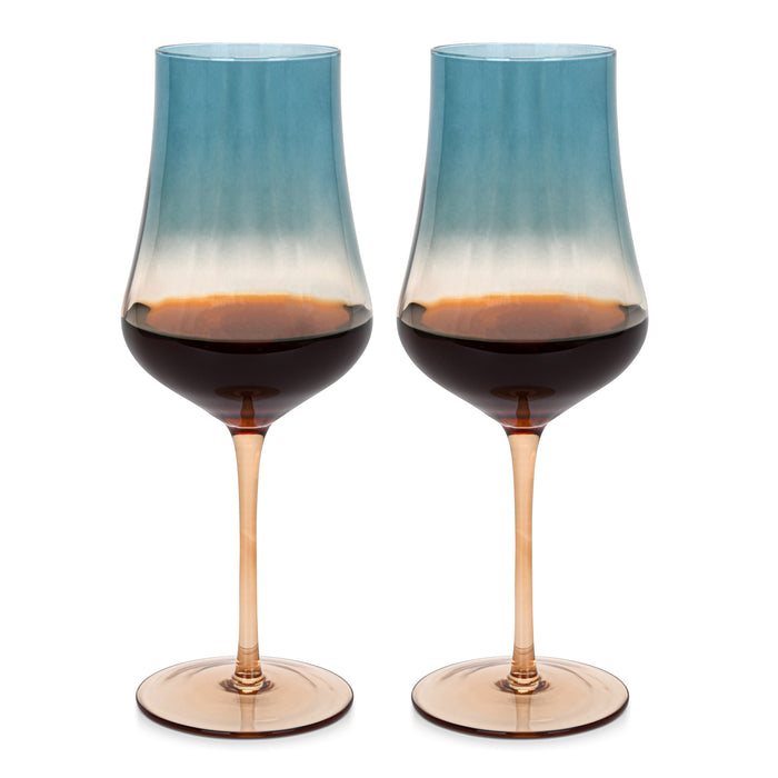 2-Piece Red Wine Glasses 600ml Glass