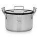Stockpot 20cm/3.45 LTR FABIA with Glass Lid (Stainless Steel)