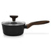 Sauce Pan Cuisine 16cm/1.3LTR With Glass Lid Aluminium With Non-Stick Coating