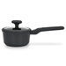 Saucepan Titanium Pro 16cm/1.4LTR With Glass Lid with Cast Aluminum and Non- Stick Coating