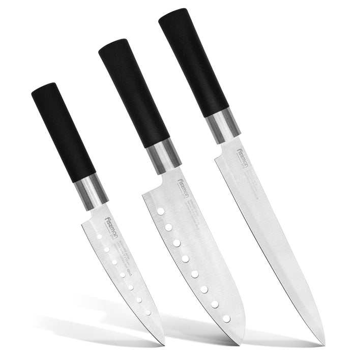 3-Piece Knife Set Minamino 420J2 Steel