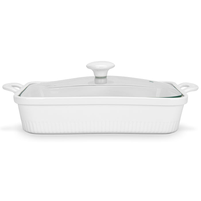 Rectangular Baking Dish 27cm/1.6L with Glass Lid