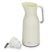 Vacuum insulated Flask 1000 ml White with Pink Glass Liner