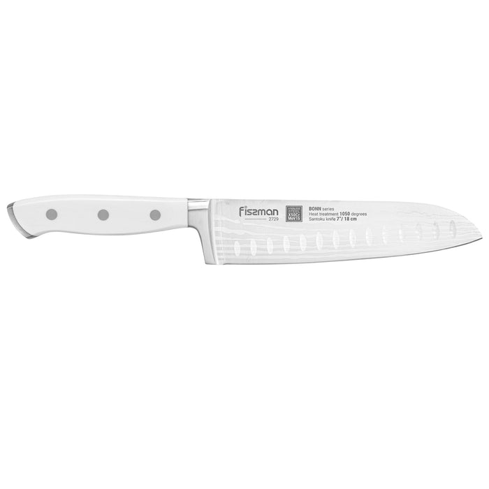7'' Santoku Knife Bonn (X50CrMoV15 Steel)