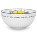 Salad Bowl Lemon Provence Porcelain 20cm