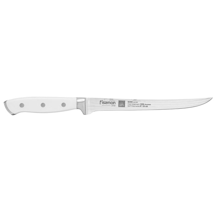 8'' Stiff Fillet Knife Bonn (X50CrMoV15 steel)