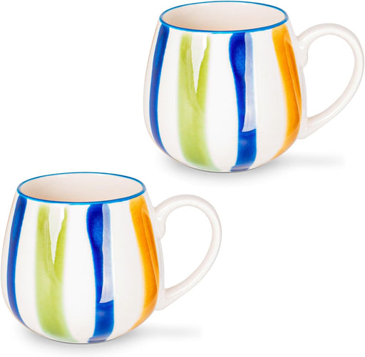 2-Piece Mug Porcelain with Elegant And Minimalist Design 450ml