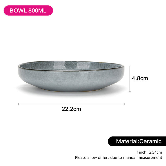 Bowl 22cm/800ml Joli Series Ceramic