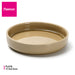 Ceramic Plate Beige Crackle 17.5cm