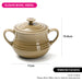 450ml Sugar Bowl Crackle Ceramic Tableware Series