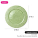 21cm Dinner Plate Green Crackle Ceramic Tableware Series