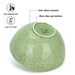 1800ml Bowl 21cm Green Crackle Ceramic Tableware Series