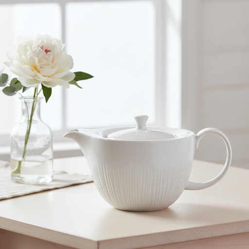 Porcelain Tea Pot 800ml BELLAGIO