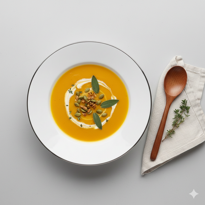 Soup Plate 22cm – Premium Durable Deep Plate ORFEI Series Porcelain