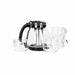 5-in-1 Teapot Set 2 Liter Teapot and 4-Piece Tea Cup 320mL — Borosilicate Glass with Infuser