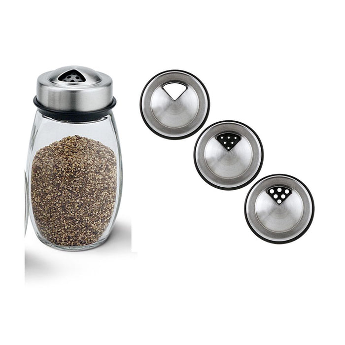 Fissman 2-Piece Salt And Pepper Shaker Glass 110ml