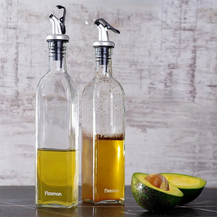 2-Piece Oil and Vinegar Bottle Set 500ml