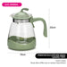 Pitcher Jug Glass Green Color 2000ml