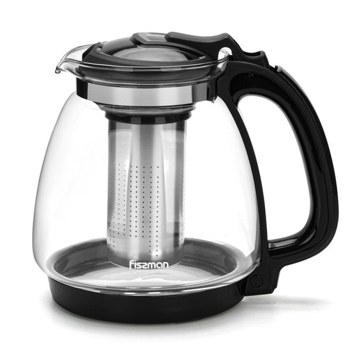 1350ml Tea Pot with Filter Borosilicate Glass