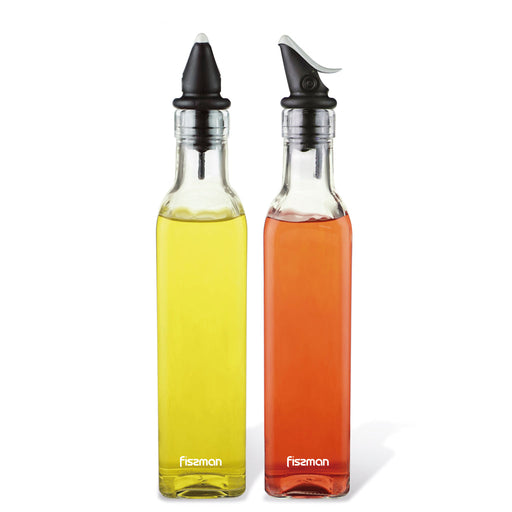 Oil & Vinegar Bottle Set  250ml Glass