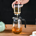 550ml Tea Pot with Removable Infuser, Glass Teapot Gunfu Series