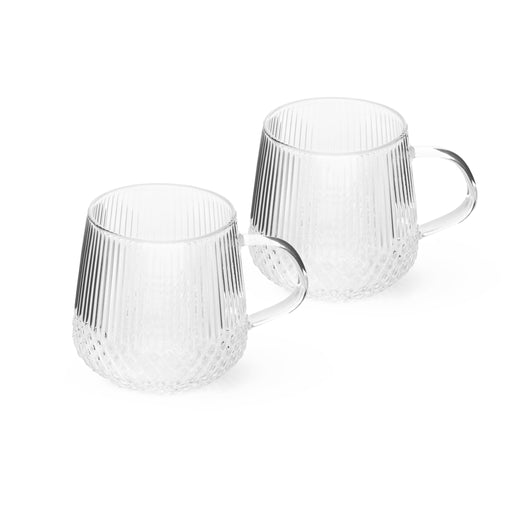 2-Piece Cups 410ml Borosilicate Glass