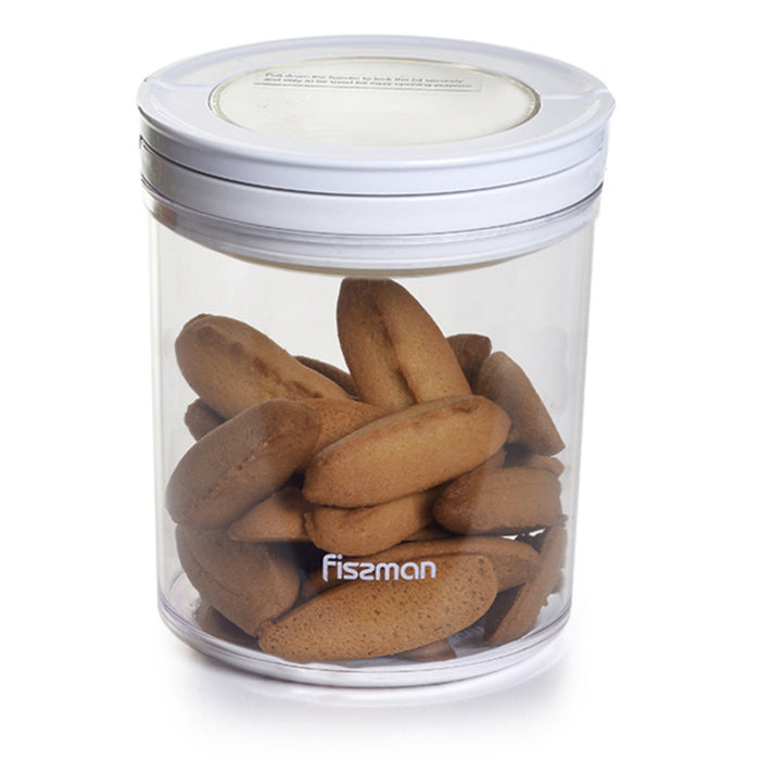 Round Flip-Lock Food Storage Container – 660ml/12cm