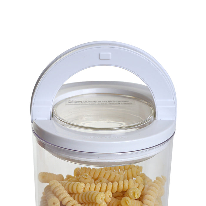 Round Food Storage Container – 1000mL/17cm (Durable Plastic, Airtight)