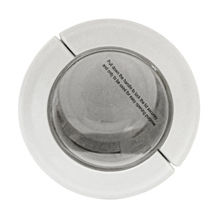 Round Food Storage Container – 1000mL/17cm (Durable Plastic, Airtight)