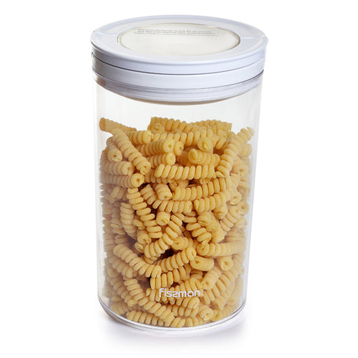 Round Food Storage Container – 1000mL/17cm (Durable Plastic, Airtight)